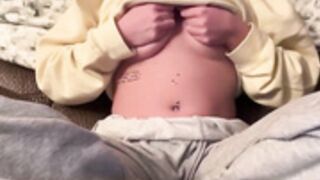 babyk101 boobs tease and ass flash