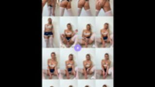 saarah olivia dances on wall