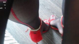 nasty_cute sexy heels and stockings 2-14-2025