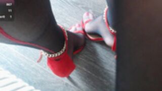 nasty_cute sexy heels and stockings 2-14-2025