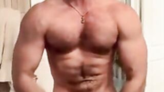 Hot daddy jerk