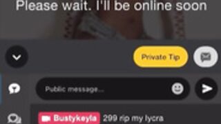 Busty Keyla going crazy