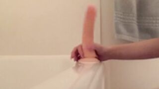 Sky Bri Dildo fucking old video