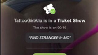 TattooGirlAlia Fingering In Pussy MC