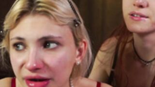A_MHere 3 fingers in mouth with 2 girls lesbian Feb '25