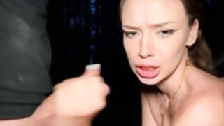 HopeHeaven Risky BLOWJOB To BF