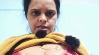 Neetalove with face full nude show in ticket show