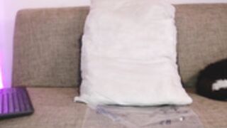 latin brunette haru_blossom big tits shaved pussy