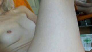 karoline121 girl smoke suck dildo masturbate