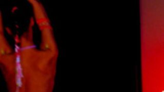 Flpwerr_Powerr Topless body painting.