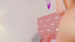 Perfect Brunette with Anal Tail