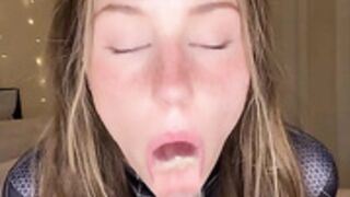 Anya Matusevich Spider Girl Cosplay Blowjob