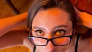 Ave Estel Facialed In Sexy Lingerie