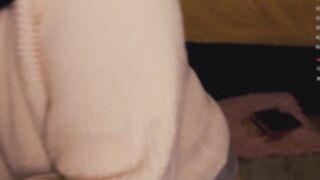 Chery_Lady22 - Curvy Brunette Deepthroats Dildo