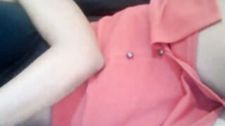 Cyber prostitute waiting for crumbs