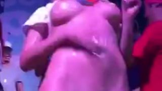 Recording at Señor frog