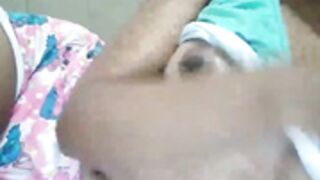 Black niples bitch playing with big plastic tits