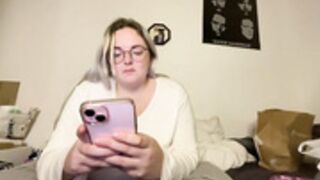 Wonderful french chubby blonde