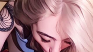 Milla_royce POV BG Blowjob with cartoon filter