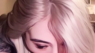 Milla_royce POV BG Blowjob with cartoon filter