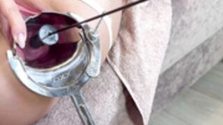 Blonde Babe Gets her Cervix Fucked