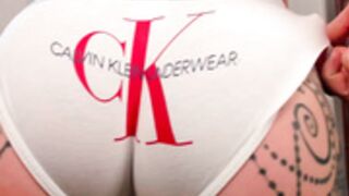 blondehottiek Trying on panties 2