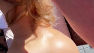 Fitbcheeks, Maria Bagatti - POOL SIDE POV Hardcore