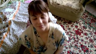 SIster and her beautiful blowjob