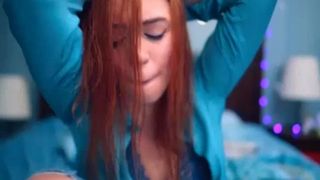 Shy_Jane Masturbating Under Blue Jeans - Eyes Roll Back