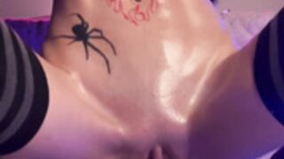 Ellexxaurus dildo riding rough cum sloppy