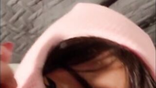 lilecchigirl jerk off blowjob pov