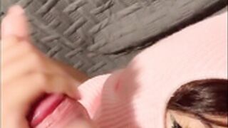 lilecchigirl jerk off blowjob pov