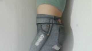 Roided Female strips on cam