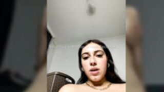 Abby-26 ride dildo and squirt