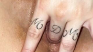 Sunok pleasuring herself