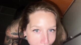 LisaR on public toilet