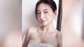 Hot Asian girl playing game and get bang