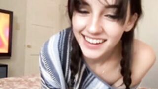 Laceyflowers pt1 deepthroating dildo