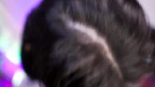 Dakota Blare in Black Squirt creamy Oil Dildo