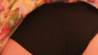 _annieone teasing tits flashing nipple peek 2