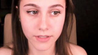 Valerie Shine  gets topless and lick on her nipples,