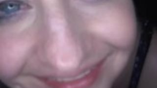 The Party Girl - Giggling Blonde Gets A Birthday Mouthful FUNNY! - CamWhoresTV.PremiumVideo