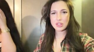 AndreaMood & Aleksandra​Rich - 3some lesbian naked boob