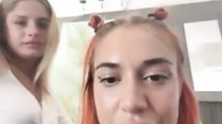 SophieVJ & ItalianPassion outdoor lesbian Aprl 7 pt 2