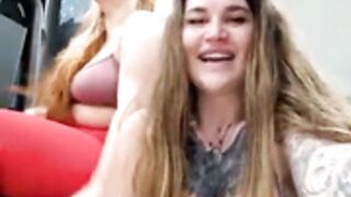 AnjaAmelia & TattooGirlAlia hot lesbian sex