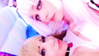 [Cosplay Cam Girls] Lesbian Series ♛ Pt.38