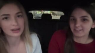 EvieEvans Dori Lick Pussy In Car
