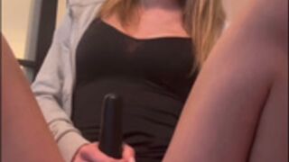 EvieEvans Ikea Store Stranger Watch Dildo Cum