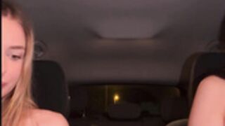EvieEvans And DoriDeluxe66 Sucking Boobs
