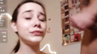 evaandtommi 2025-03-17 Cum in mouth